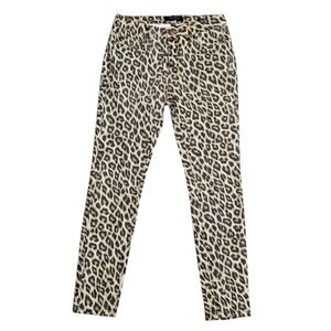 Judy Blue Women's Animal Print Leopard Skinny Fit Jeans 7/28